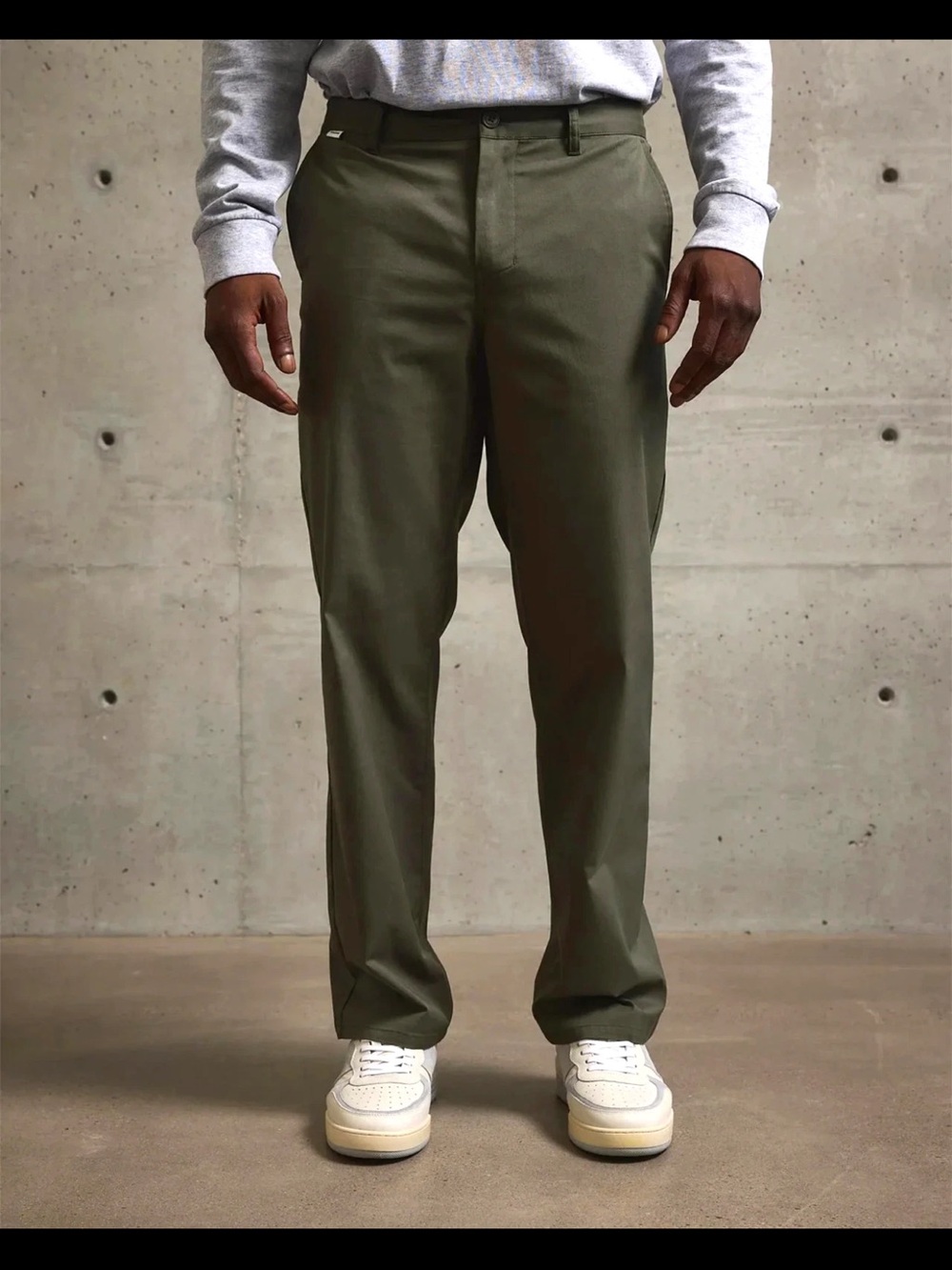 Tenore Twill Chino Pants OLIVE GREEN SIZE 31 X 31 NWT 105